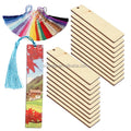 With Tassels Double Side Sublimate Plywood Crafts Sublimation Blank Bookmark Heat Transfer DIY Printing Wood Gift