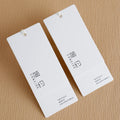 2023 Custom Logo Printed Paper Labels for Women's Clothing for Bags and Shoes