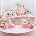 Ready Product Fast Ship Mini Charm Liquid Boba 3d Fish Water Filled Keychain