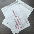 Custom 10x13 Black Biodegradable LDPE Polymailer Shipping Mailing Bag Personalized Envelope Packaging for Shoes Clothing Fur