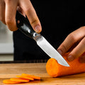 3.5 Inch 3Cr13 Stainless Steel Kitchen Paring Knife with Ergonomic Pakka Wood Handle Eco-Friendly Gift Box