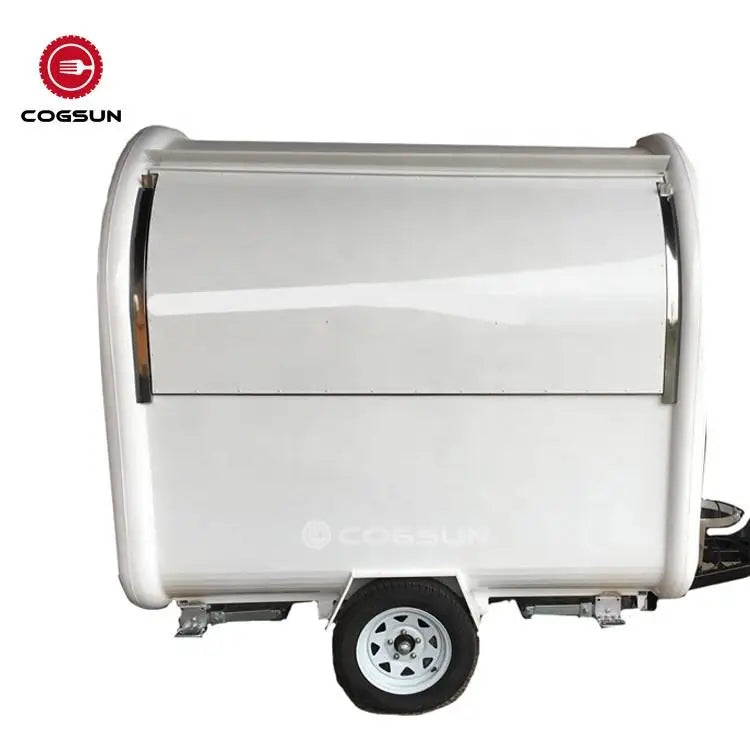 Cogsun Factory Wholesale Price  Rounder Burger Coffee Food Trailer Small Food Cart with Fast Food Truck