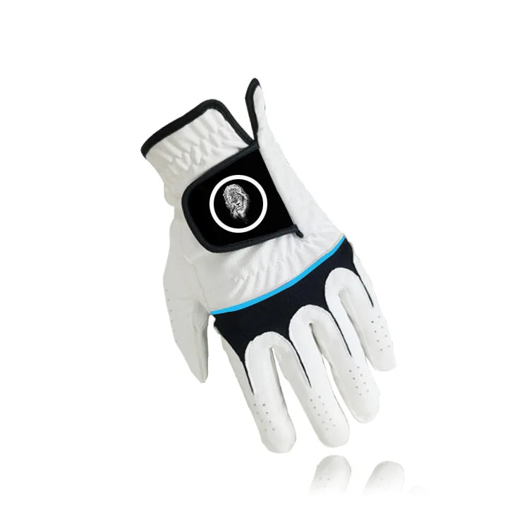 All Weather Fast Dry Custom Synthetic Leather Golf Gloves With Ball Marker