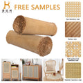 Top Quality 100% Natural Bleached Indonesia Webbing Cane Rattan Natural Mesh Rattan Cane Webbing Roll