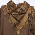 Arab Desert Shemagh KeffIyeh Scarf Outdoor Sports Hunting Hiking Dust Windproof Desert Shemagh Keffiyeh