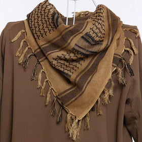 Arab Desert Shemagh KeffIyeh Scarf Outdoor Sports Hunting Hiking Dust Windproof Desert Shemagh Keffiyeh