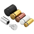 12mm 25mm Stainless Steel Advertising Sign Screws Hollow Glass Fixing Standoff Pins Dowel Pins