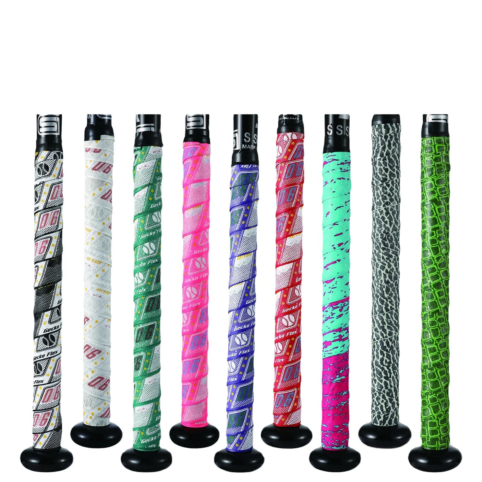 AMA SPORT RTS Low MOQ High Quality Soft PU Anti-slip Grip Hot Tacky Wrap 1.10mm Baseball Bats Grip