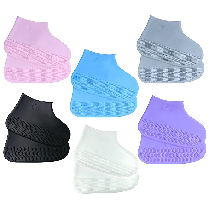 Rain Home Office Hospitals Labs Gyms Hotels Protectors Boot Reusable Nonslip Waterproof Covers Disposable Cover Shoe Silicone