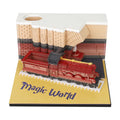 New Product 2025 Magic World Notepad Custom Design 3D Memo Pad Hary Potter Notepad Promotional Paper Carving Crafts Notepad