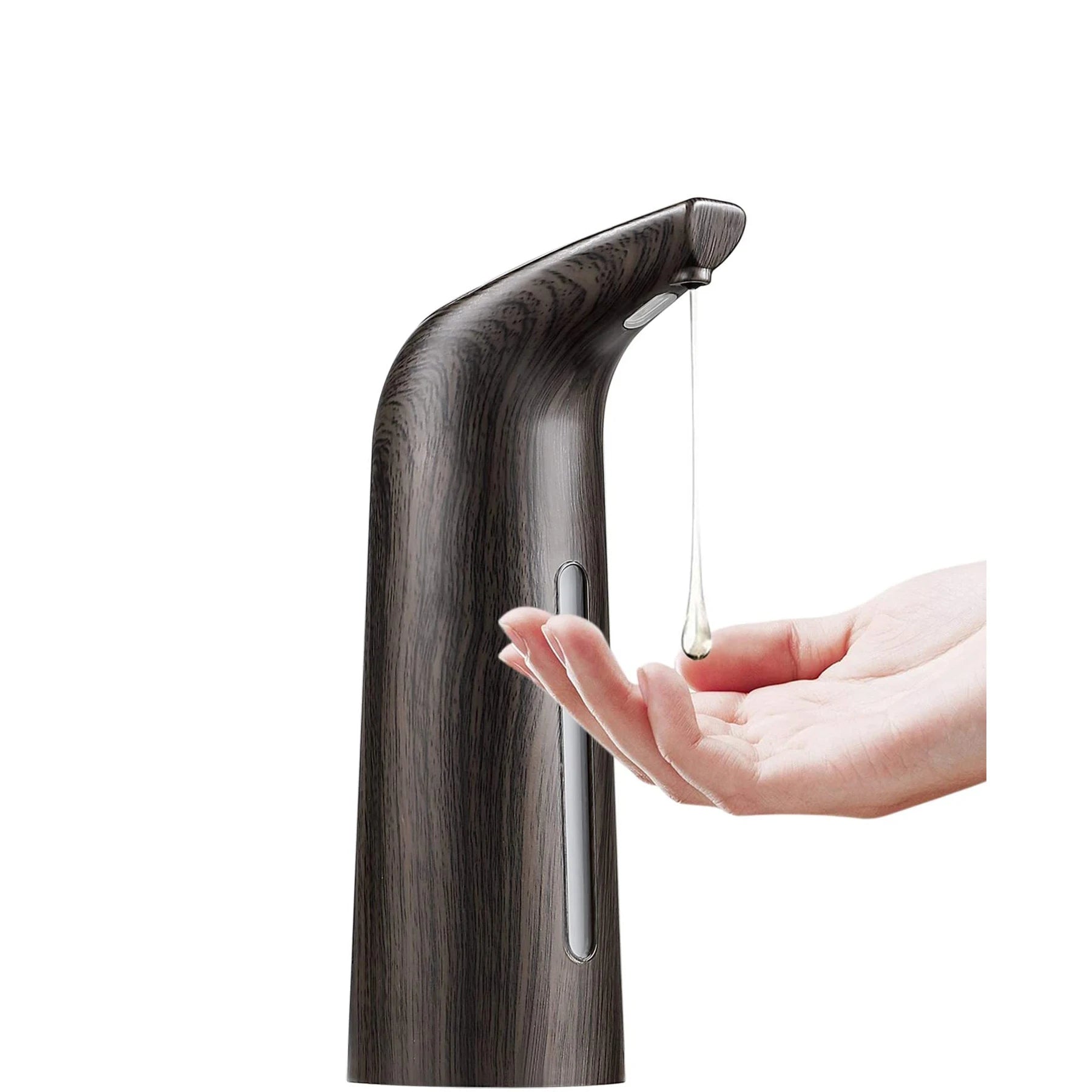 Touchless Double 400ml Waterproof Auto Sensor Hand Soap Dispenser Modern Design 3-Year Warranty for Bathroom Hotel Apartment