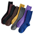 Fashion Solid Crew Ribbed Hot Sale Loose Korean Teen Lady Plain Soft Lurex Socks for Women