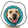 USMILEPET Dog Cone Elizabeth Protective Collar Large Dogs Cats Small Animals Multi-color Solid Plastic Lights Adjustable Fur