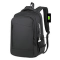 Custom Logo Large Capacity College Student School Bag Men USB Waterproof Business Laptop Backpack With Headphone Jack
