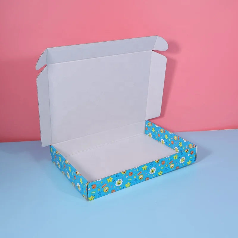 Wholesale Recyclable Folding Clothing Packing Carton Cardboard Box Packaging Shipping Boxes for Clothes