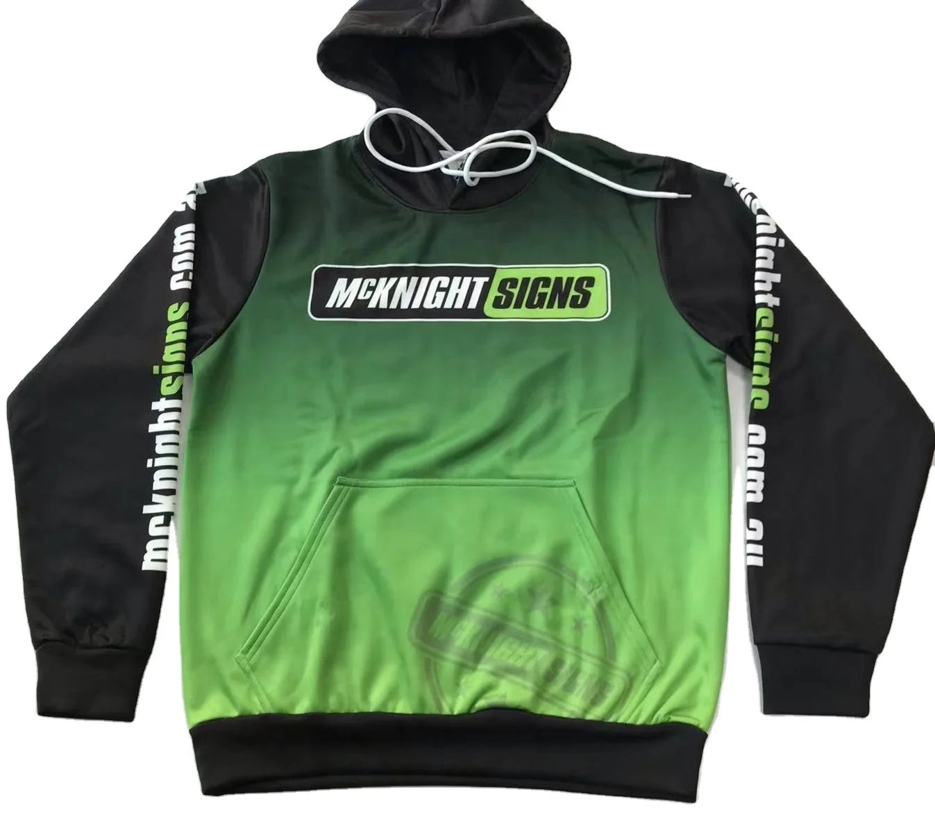 Custom Logo Dye Sublimation Print Hooded Jumper Active Racing Team Hoodies 100% Polyester Winter Season