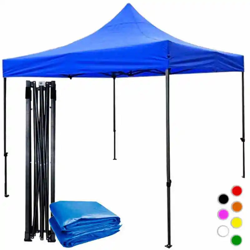 Steel Frame Restaurant Shop Cafes Front Advertising Sunshade Tent 2x3 3x3 Canopy Tent Outdoor