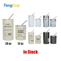 TY 12/20oz 304 Stainless Steel Double Walled Vacuum Coffee Tumbler with 6-12 Hours Thermal Insulation Minimalist Design