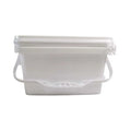 Custom Color Printed 20L Rectangular Plastic Bucket with Lid and Handle PP Material 20 Litre Container Pail
