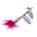 10CM-11.3G Hotsell Metal Spinner Spoon Double Blade Swimbait Sea Bass Fishing Lure