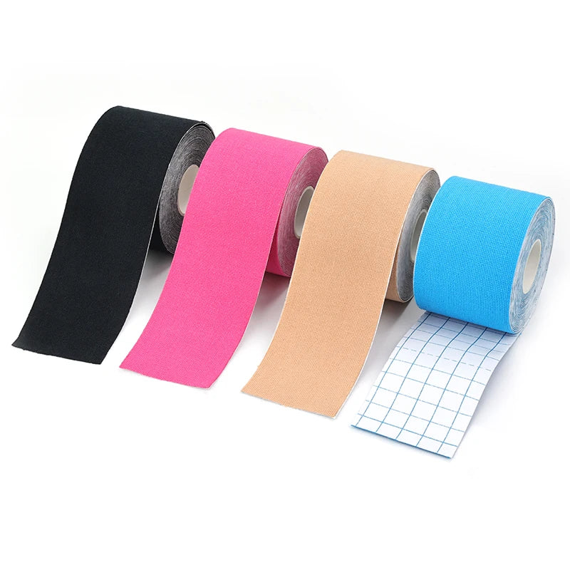 Hypoallergenic Sports Kinesiology Tape Self-Adhesive Stretch Elastic Support Exercise Tape