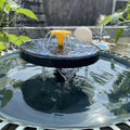 Solar Outdoor Pond Fountain Pump 7 Styles Floating for Garden Pond Bird Bath DIY Water Feature