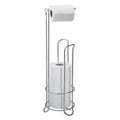 High Quality Stainless Steel Toilet Paper Holder Stand Modern Design for Home Use Floor Standing Installation