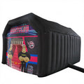 Premium Black Inflatable Nightclub Tent 6x4m Portable Air House Bar for Adults Night Club Pub Events and Parties