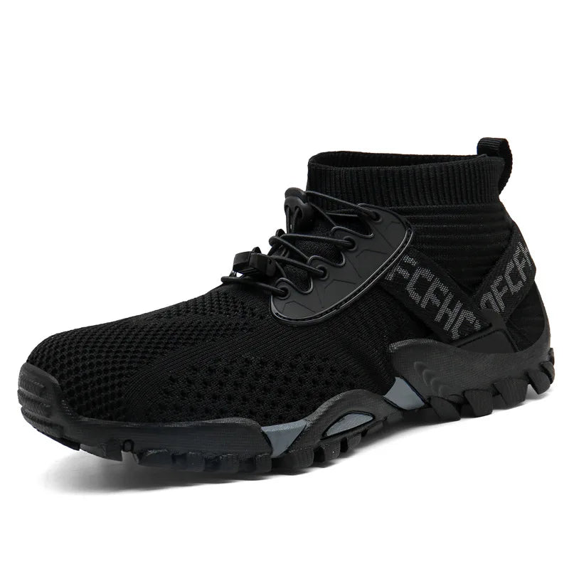 Casual Mountaineering Shoes Men's Lightweight Hiking Shoes 2026 Summer ultra Light Korean Version of Sports Trendy Shoes