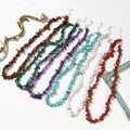 Hot Selling Jewelry INS Style Natural Stone Handmade Necklace Irregular Stone Personality Neck Chain Wholesale