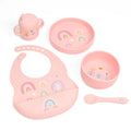 New Arrival Eco-Friendly Disposable Silicone Baby Feeding Bowl Set with Suction Cups & Customized Options