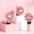 Hot Sale Usb Chargeable Portable Handheld Lash Fan Mini Portable Fan air Cooling Dryer for Eyelash Glue Foldable Fan