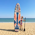 European Overseas Warehouse Local Stock Inflatable sup Paddle Board 33'' Extra Wide Stand up Paddle Board for Sale