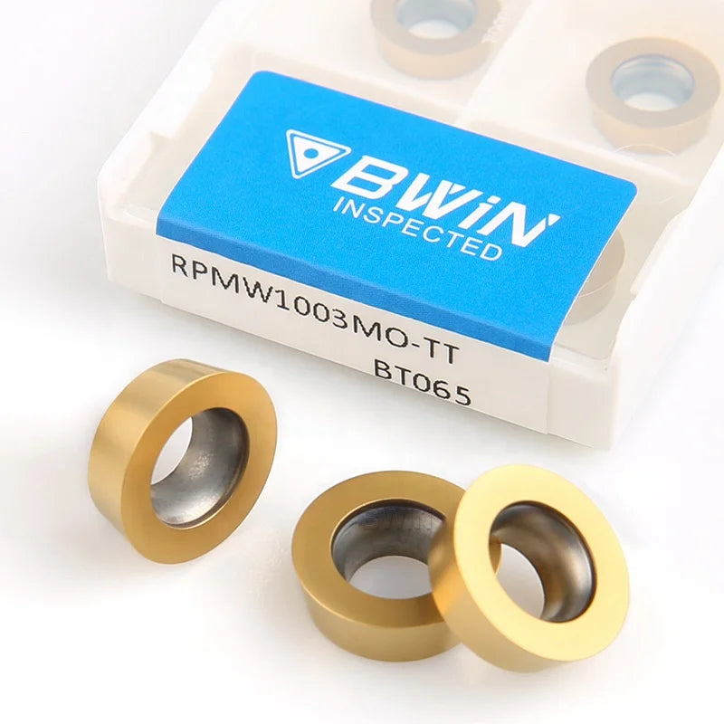 Inserto RPMW 1003 Face Mill RPMW1003 Machining Blade R5 Round CNC Tungsten Carbide Milling Insert