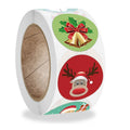 Stickers Roll Printed 2 Inch 500pcs Thank You Sticker Christmas a 31-50