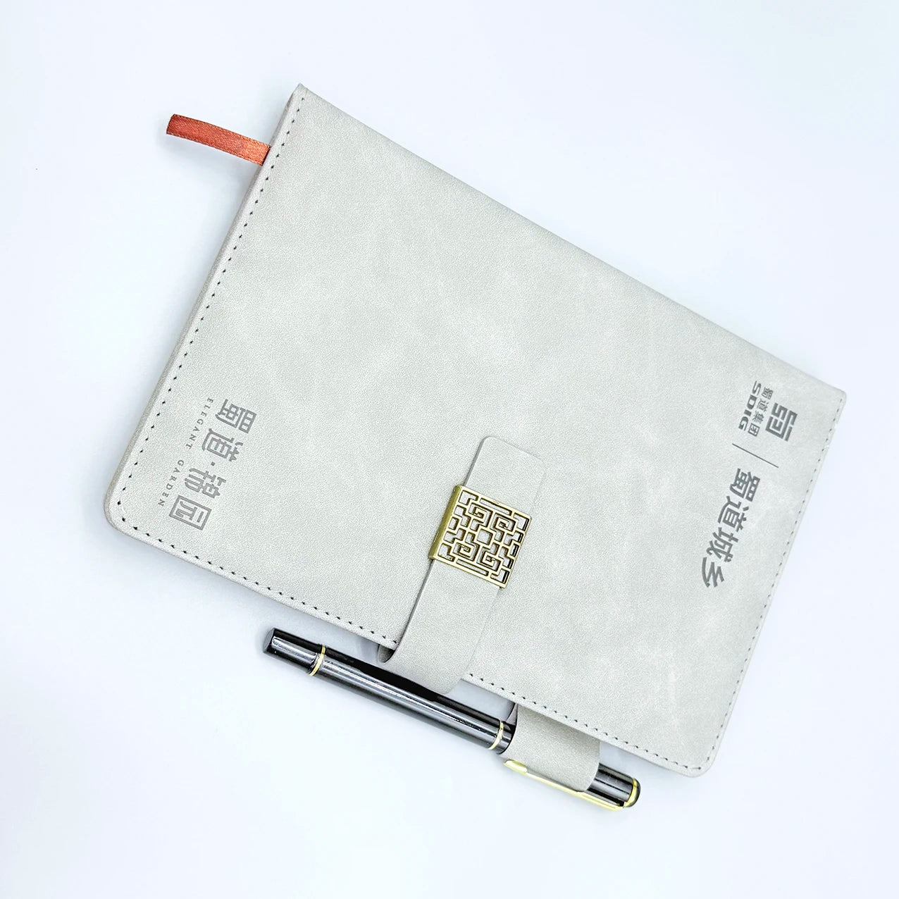 Customized Hard Office Supplies Notebook Leather Journal Pocket Offset Cardboard Printing Premium Paperboard Product Category