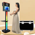Digital DSLR Photo Booth Shell Machine With Printer Tray 15.6 Inch Touch Screen Camera Photobooth Kiosk for Party Wedding