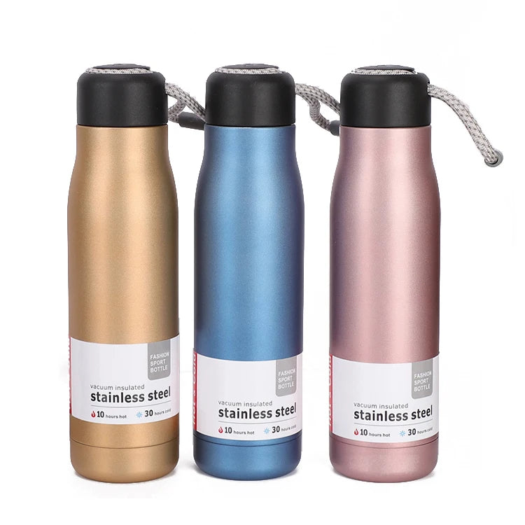[JT-Q420]Leak Proof Double Wall Insulated New Design Thermal Bottle With Custom Logo Sports Water Bottle