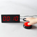 CHEETIE Carnival Electric Interactive Push Button Challenge Sports Entertainment Game Red LED Digital Portable Lightweight 10
