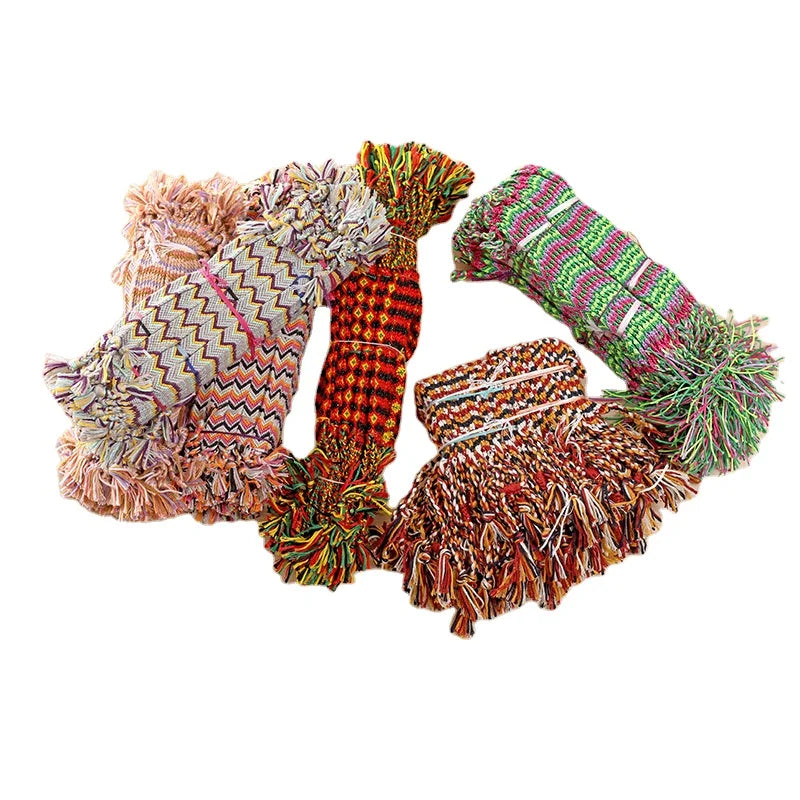 Nepal Woven Friendship Bracelets Adjustable Braided Bracelets with a Sliding Knot Closure for Kids Girls Women and Men