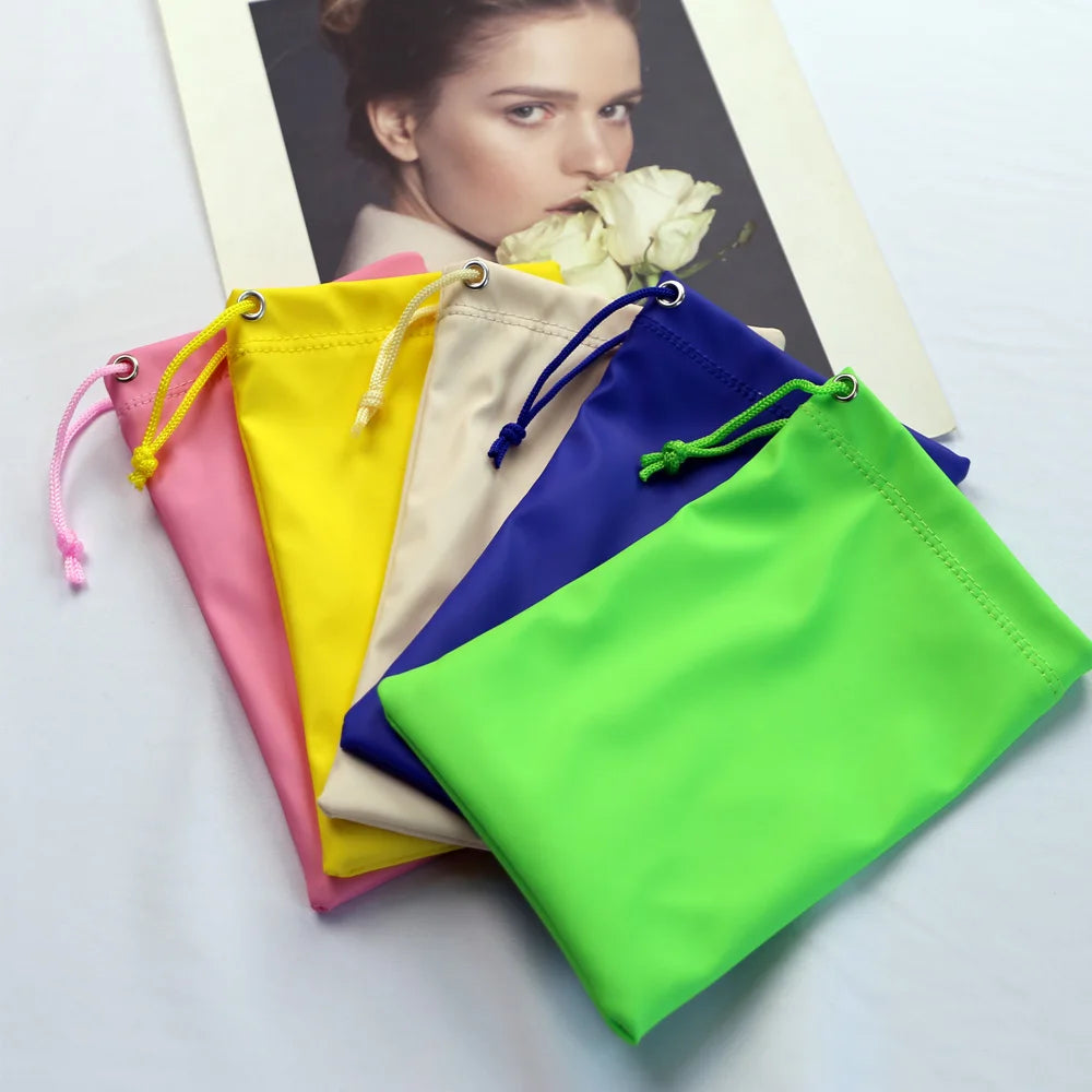 Fashionable Soft Small Fresh Boutique Case for Sunglasses PU Leather Woven Glasses Pouch Eyeglasses Cases & Bags