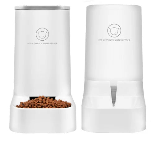 Smart Gravity Automatic Drinking Water and Food Cat and Dog Auto Drinking Fountains Pet Feeder Bowl