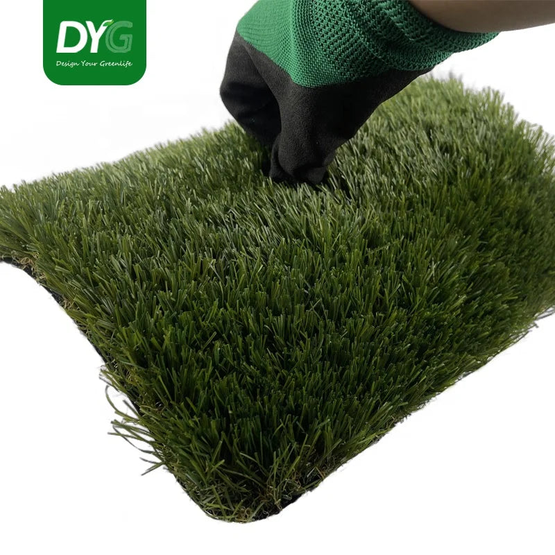 DYG 35mm Pile Height Artificial Turf Grass PE Material Artificial Grass for Home Gardens and Sports for Soccer and Volleyball