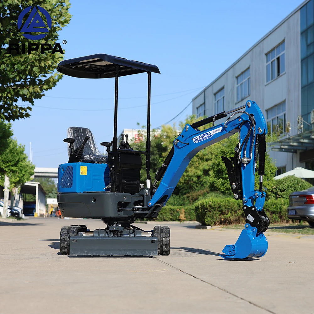 Free Shipping Mini Excavator 1 Ton 2 Ton EPA Engine Hydac Hydraulic Cylinder Kubota Chinese Farm Small Excavator Machine