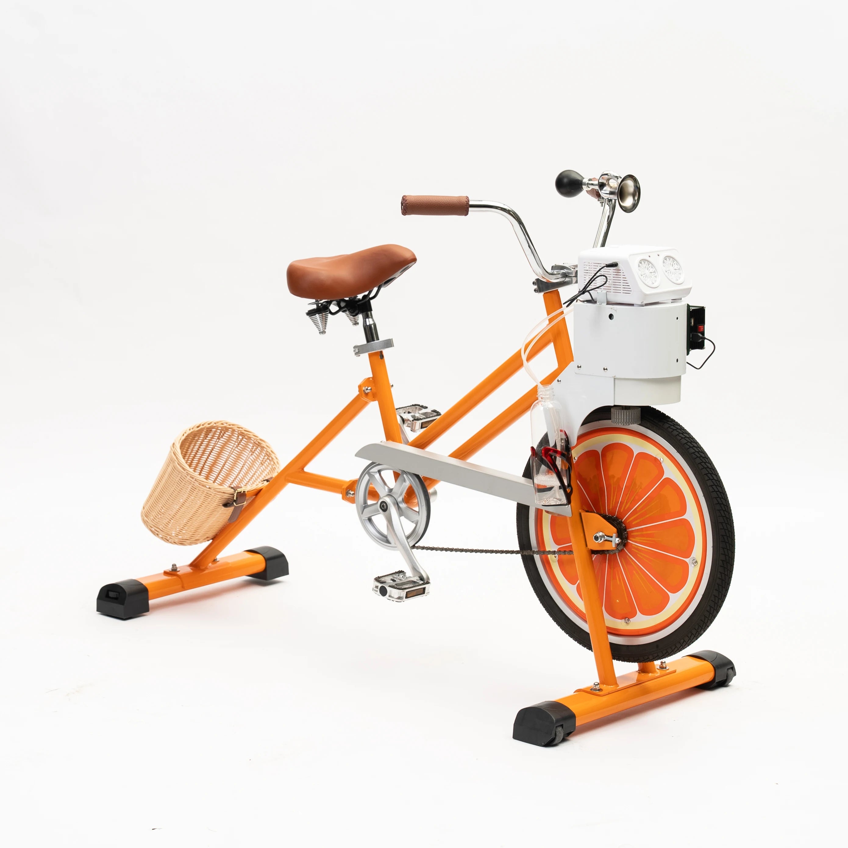 EXI Pedal Power Stainless Steel Bubble Machine Bike for Kids Outdoor Fun-Party Supplies Easy to Ride Comfortable & Safe