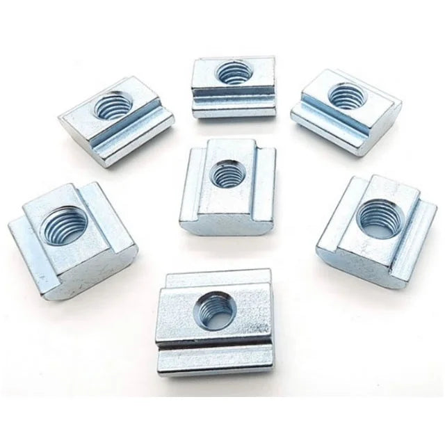 3D Printer Accessories Short Bar Slot 10 Sliding Block T Slot Nut for Aluminum Profile 4040