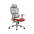 High Back Mesh Swivel Office Chair with Headrest Ergonomic Design Armrest Office Chair Adjustable Office Mesh Chair