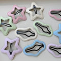 Custom Women's & Girls' BB Hairpins Quality PC Plastic Material Candy Color Party Fashion Hair Clips-Wholesale