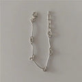 VIANRLA Minimalist Chain Bracelet for Girl Jewelry 925 Sterling Silver Clock Pendant Bracelets Dropshipping Free Laser Logo