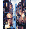 Acrylic Painting City of Venice Drawing Canvas Handpainted Home Decoration Paint by Number Modern Wall Art Picture Handmade Gif